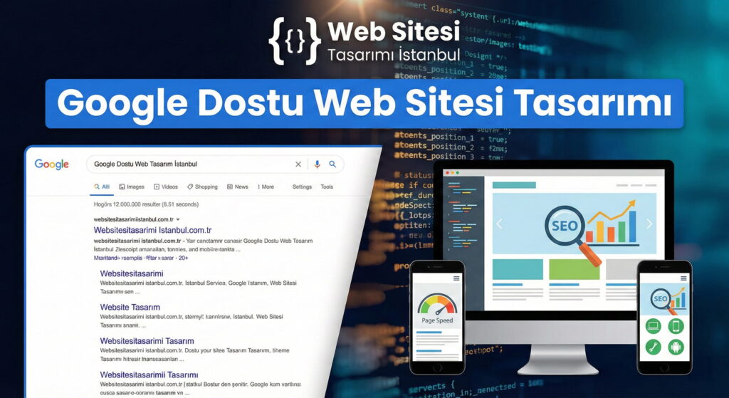 Google Dostu Web Sitesi Tasarımı