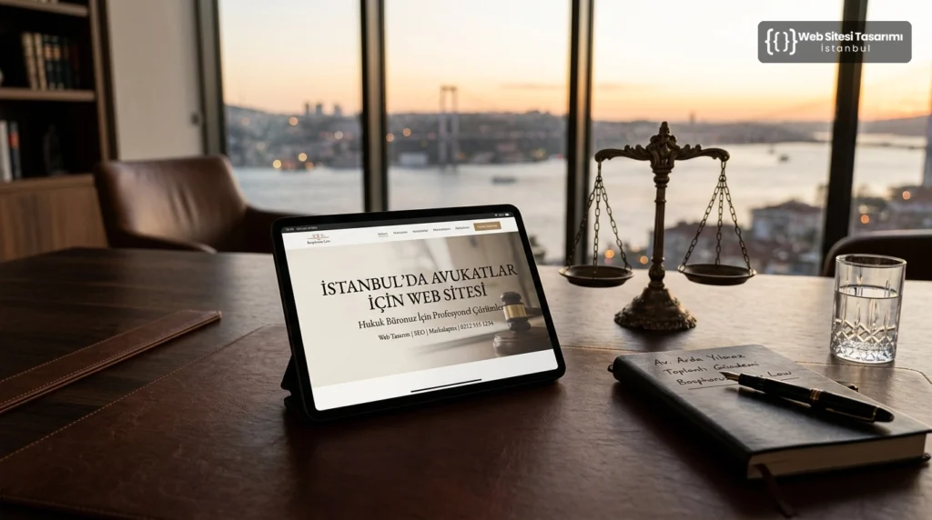 İstanbul’da Avukatlar İçin Web Sitesi