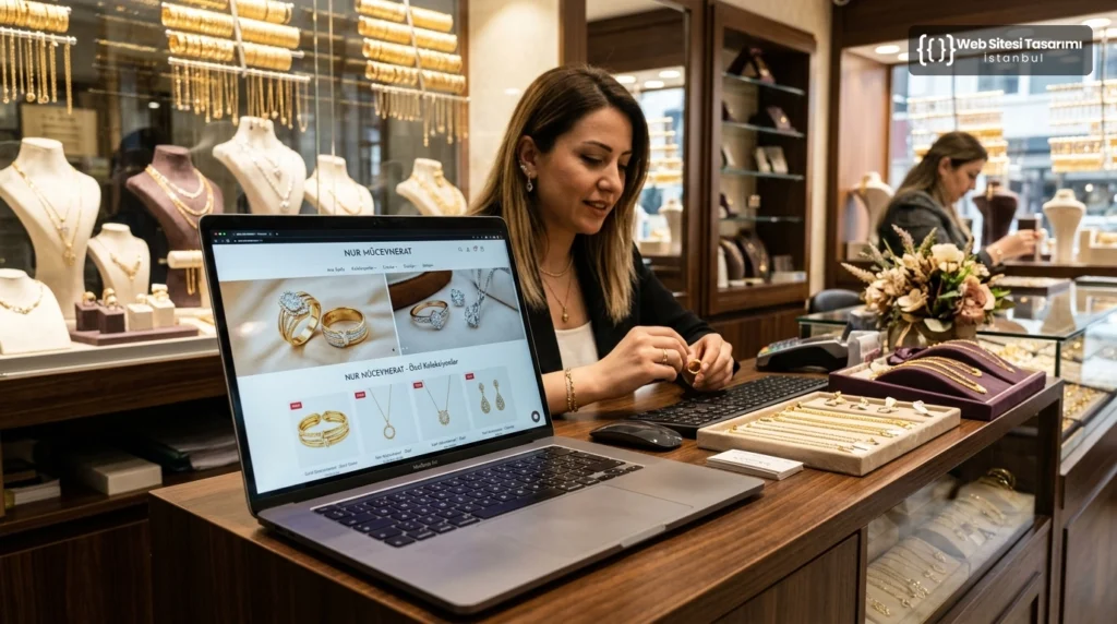İstanbul’da Kuyumcuılar İçin Web Sitesi