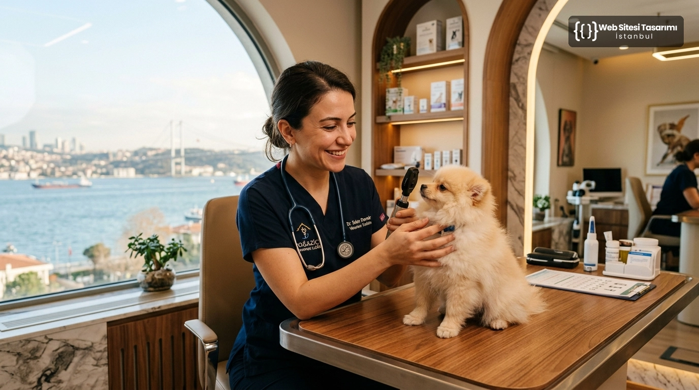 İstanbul’da Veterinerler İçin Web Sitesi